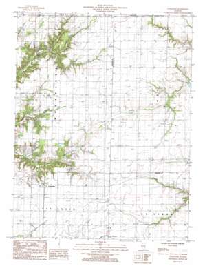 Loogootee USGS topographic map 38088h7