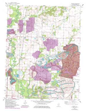 Pyatts USGS topographic map 38089a3