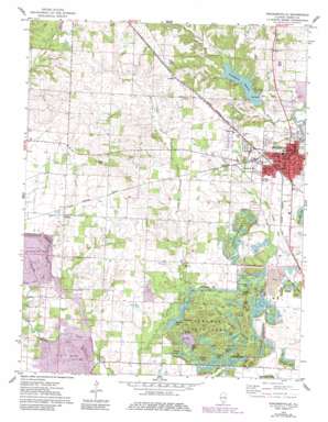Pinckneyville USGS topographic map 38089a4
