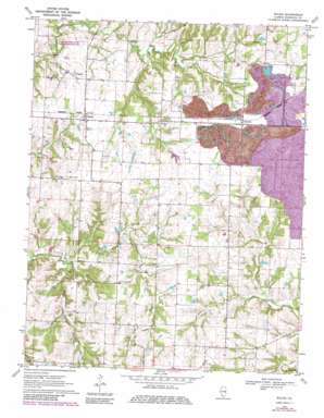 Walsh USGS topographic map 38089a7