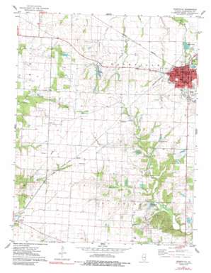 Nashville USGS topographic map 38089c4