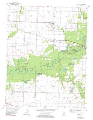 Venedy USGS topographic map 38089d6