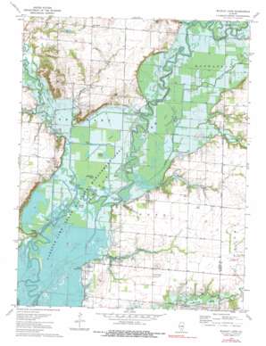 Wildcat Lake USGS topographic map 38089g2