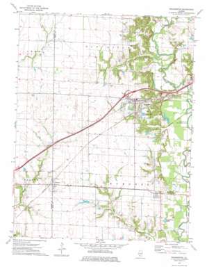 Pocahontas USGS topographic map 38089g5
