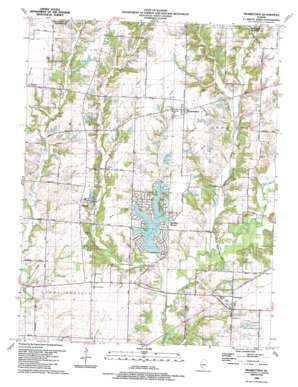 Prairietown USGS topographic map 38089h8