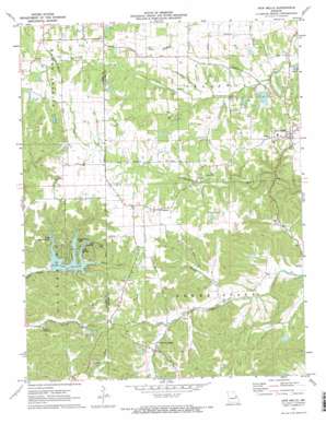 New Melle USGS topographic map 38090f8