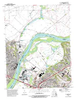 Saint Charles USGS topographic map 38090g4