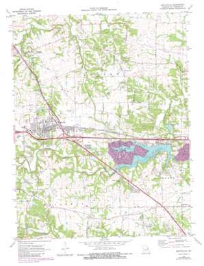 Wentzville USGS topographic map 38090g7