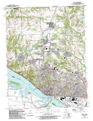 Alton USGS topographic map 38090h2