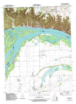 Grafton USGS topographic map 38090h4