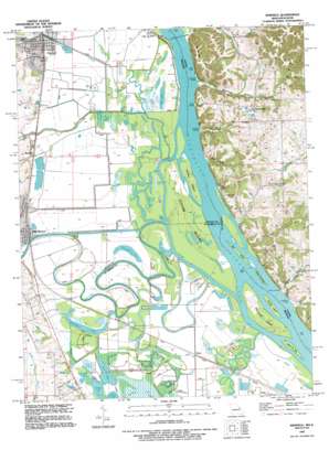 Winfield USGS topographic map 38090h6