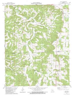 Vichy USGS topographic map 38091a7