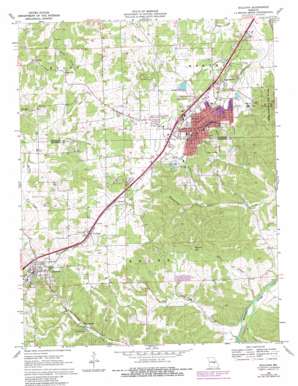 Sullivan USGS topographic map 38091b2