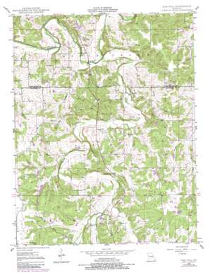 Oak Hill USGS topographic map 38091b4