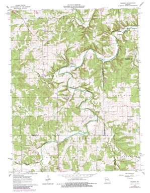 Redbird USGS topographic map 38091b5
