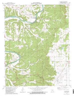Paydown USGS topographic map 38091b7
