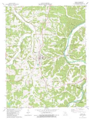 Vienna USGS topographic map 38091b8