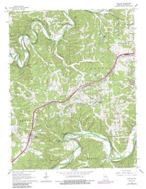 Stanton USGS topographic map 38091c1