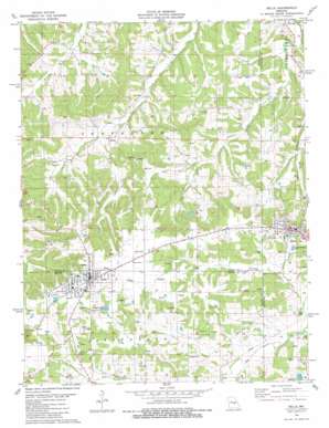 Belle USGS topographic map 38091c6