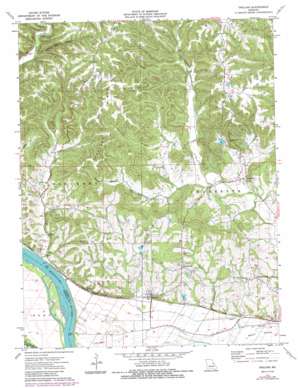 Treloar USGS topographic map 38091f2