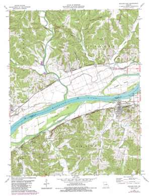 Mokane East USGS topographic map 38091f7