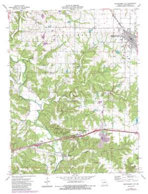 Montgomery City USGS topographic map 38091h5