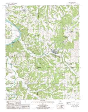 Meta USGS topographic map 38092c2