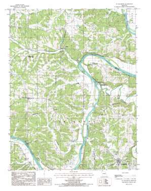 Saint Elizabeth USGS topographic map 38092c3