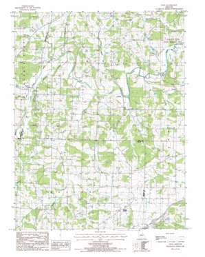 Enon USGS topographic map 38092d4