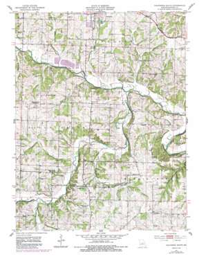 California South USGS topographic map 38092e5