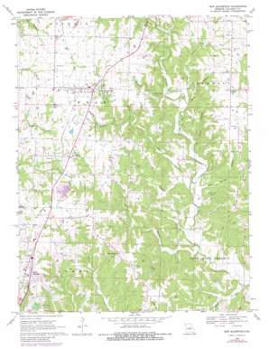 New Bloomfield USGS topographic map 38092f1