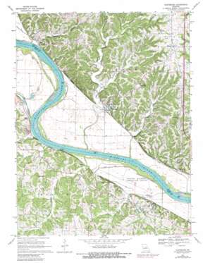 Hartsburg USGS topographic map 38092f3