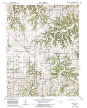 Prairie Home USGS topographic map 38092g5