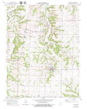 Bunceton USGS topographic map 38092g7