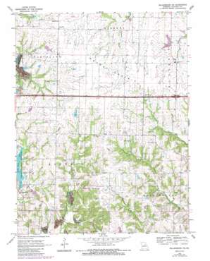 Millersburg NE USGS topographic map 38092h1