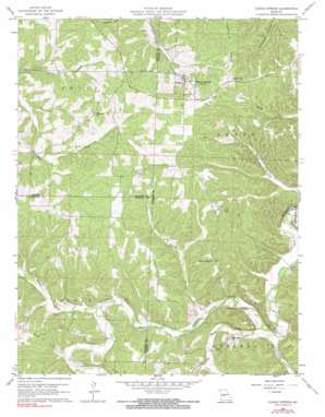Climax Springs topo map