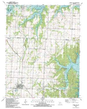Lowry City USGS topographic map 38093b6