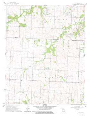 Ohio USGS topographic map 38093b7