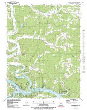 Lakeview Heights topo map