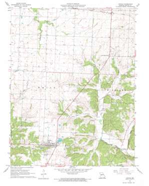Lincoln USGS topographic map 38093d3