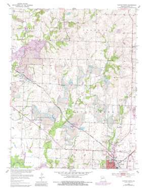Clinton North USGS topographic map 38093d7