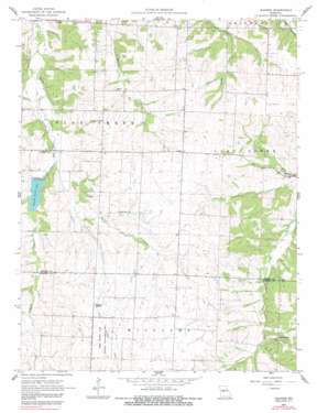 Bahner USGS topographic map 38093e2