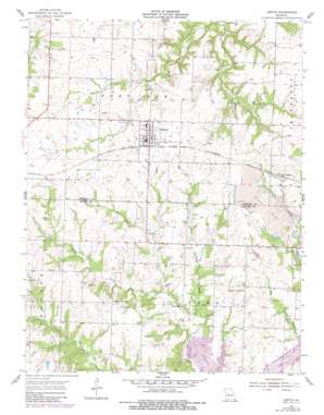 Leeton USGS topographic map 38093e6