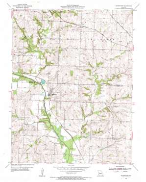 Blairstown USGS topographic map 38093e8