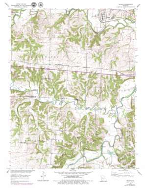 Nelson USGS topographic map 38093h1