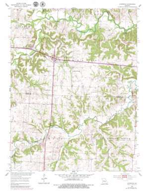 Longwood topo map