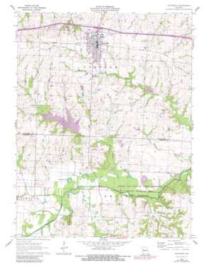 Knob Noster USGS topographic map 38093h5