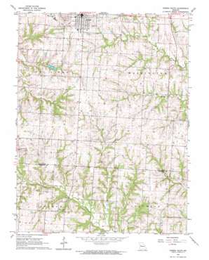 Odessa South USGS topographic map 38093h8