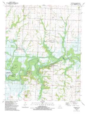 Papinsville topo map