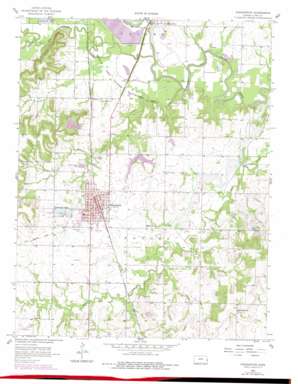Pleasanton USGS topographic map 38094b6